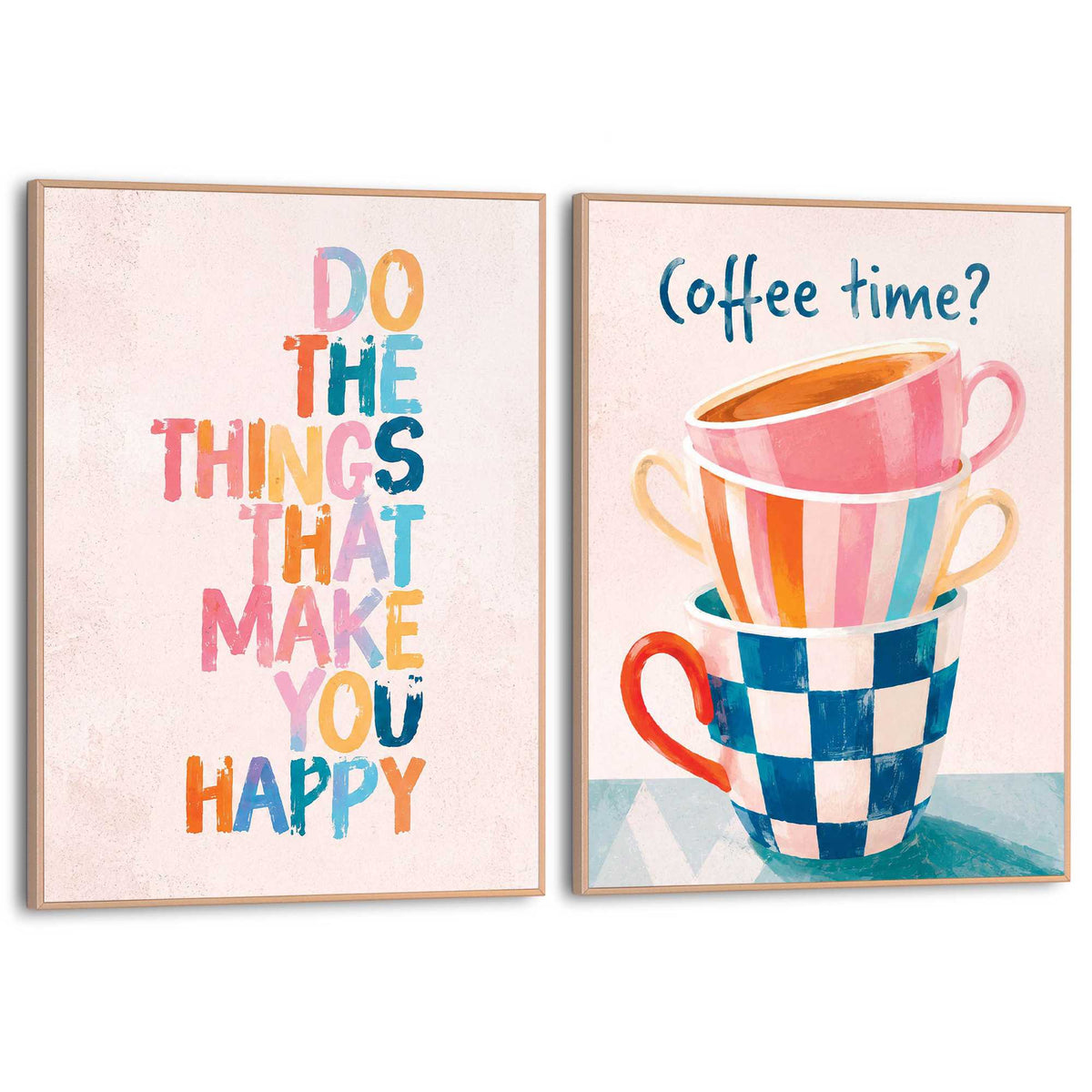 Framed Poster Coffee Mood 40x30
