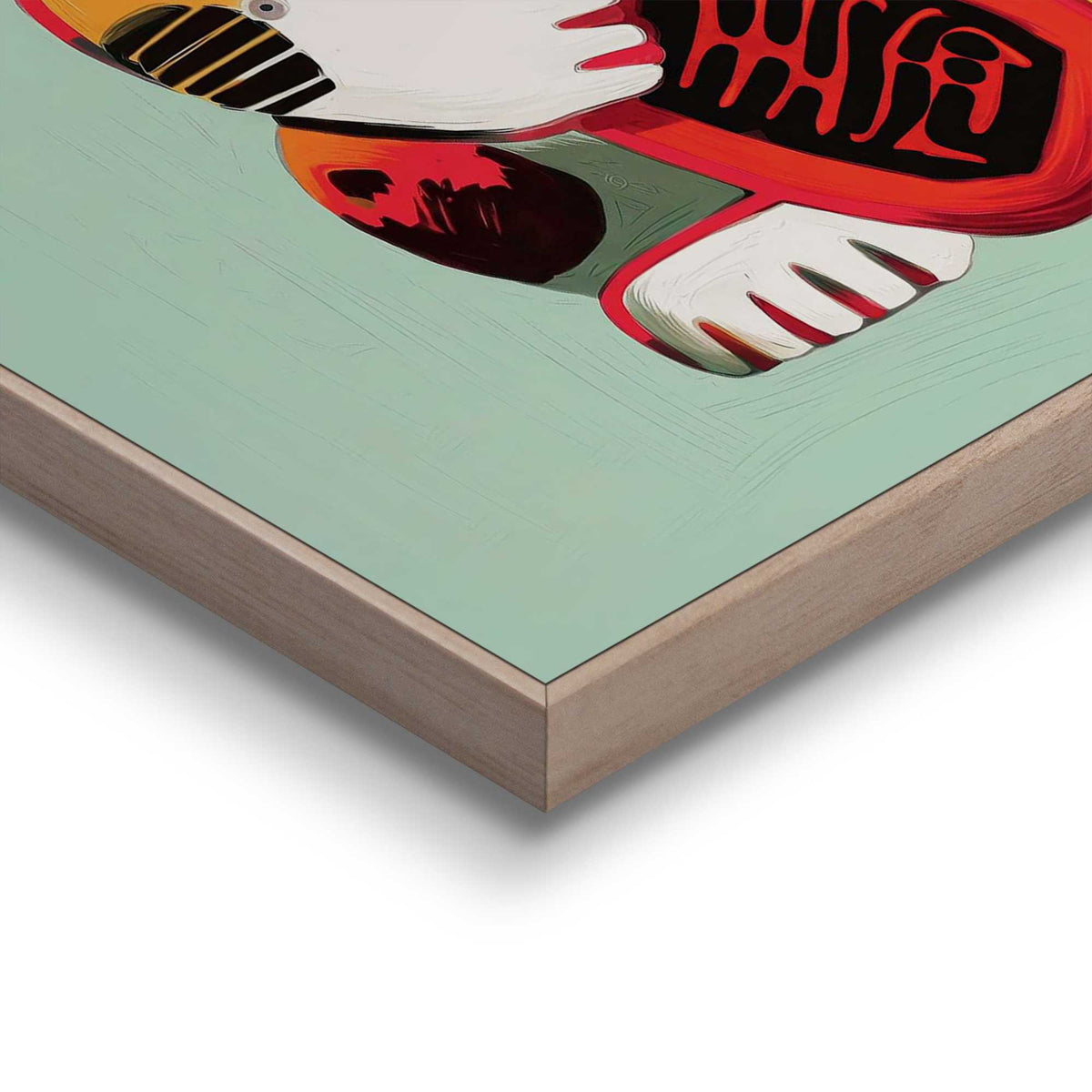 Framed Poster Good Fortune 50x40