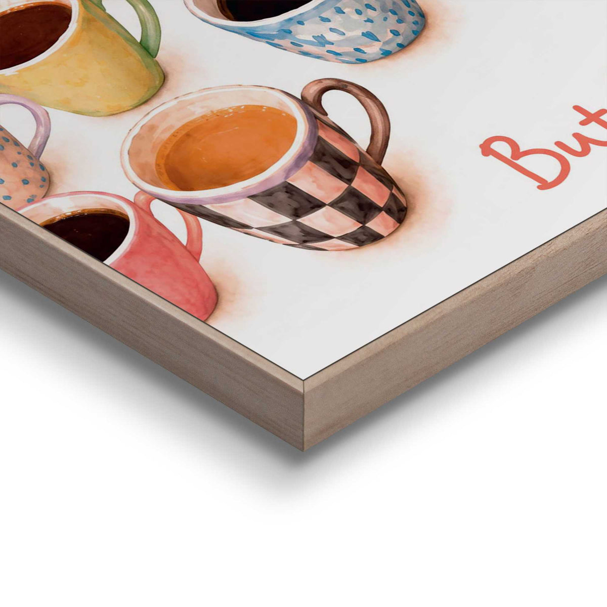 Framed Poster Coffee Love 50x40