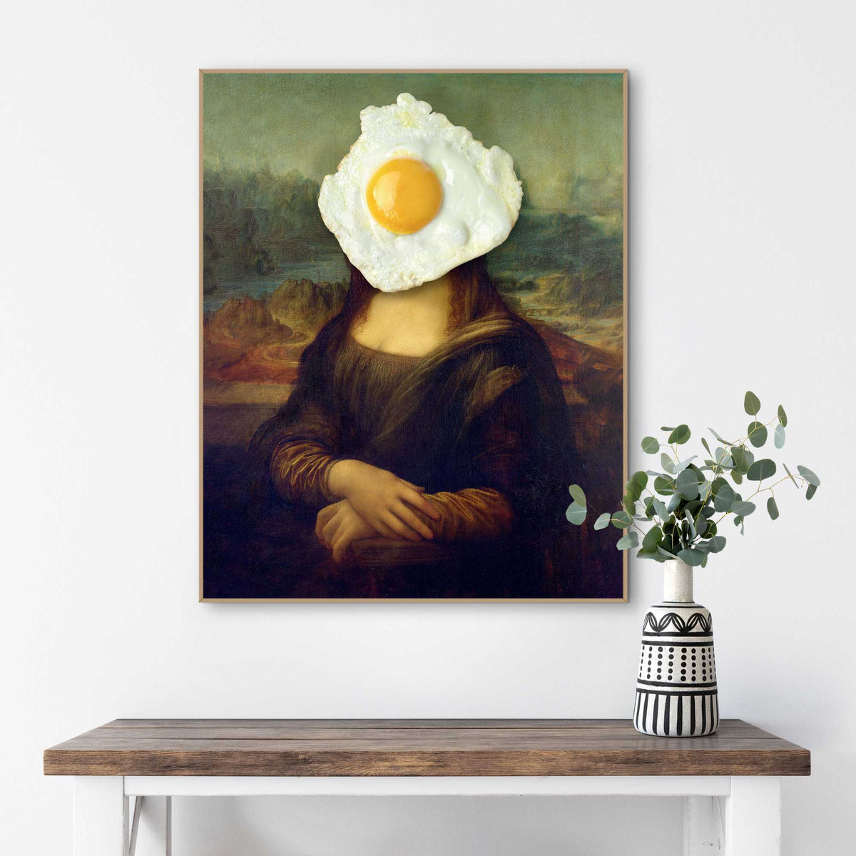 Framed Poster Morning Mona 50x40