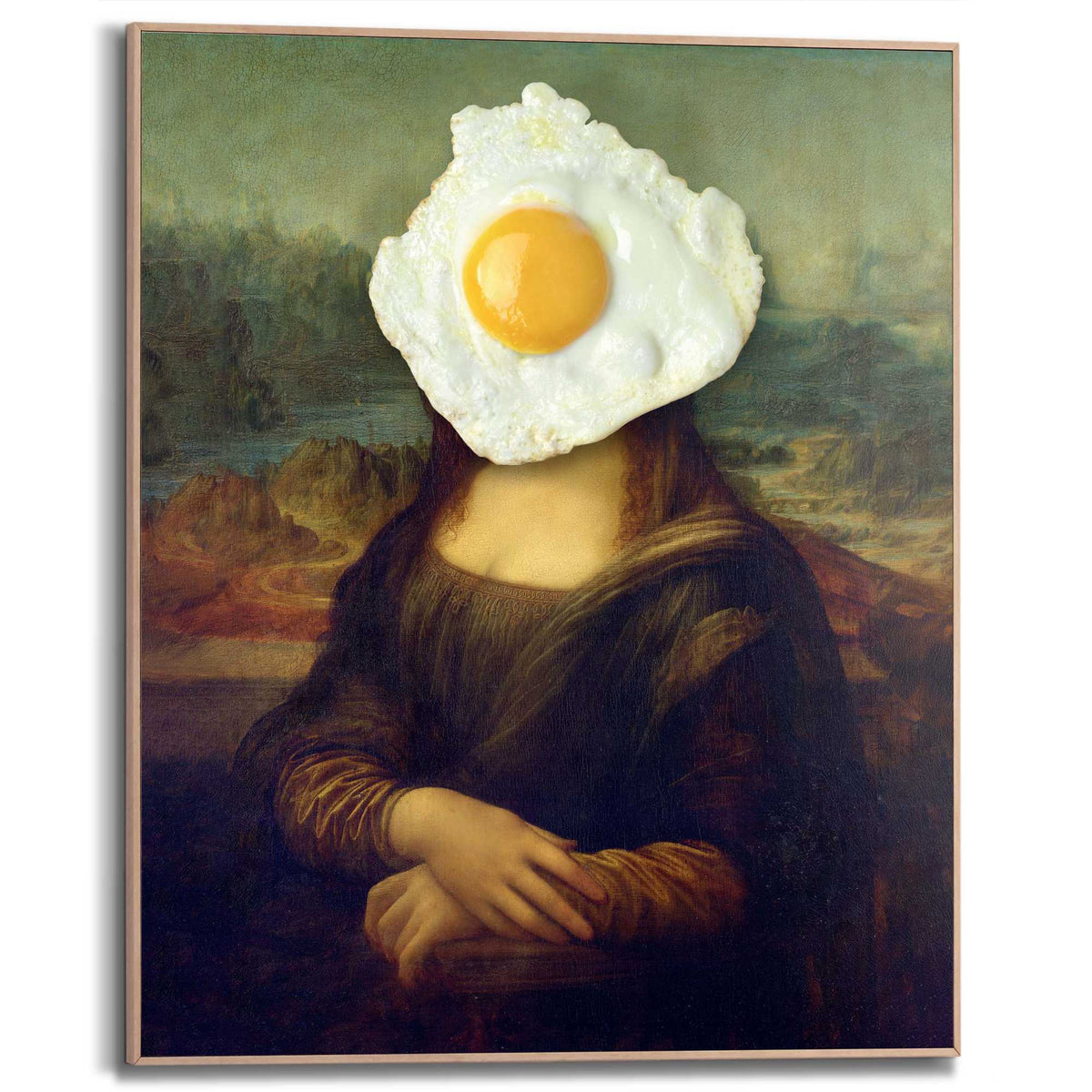 Framed Poster Morning Mona 50x40