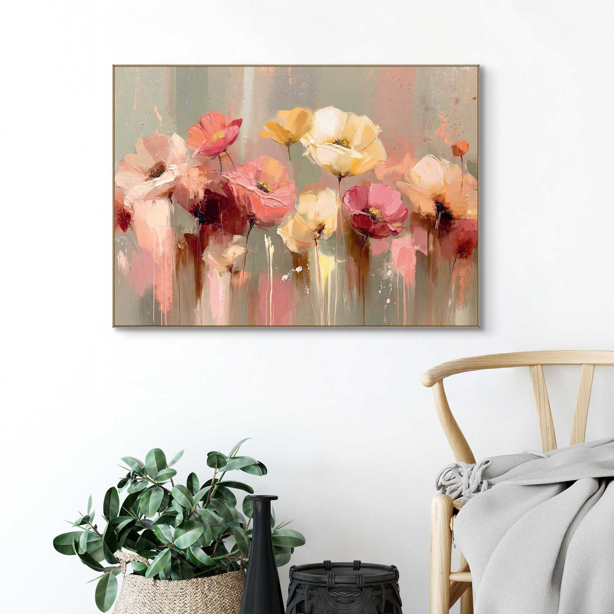 Framed Poster Soft Blossom 50x70