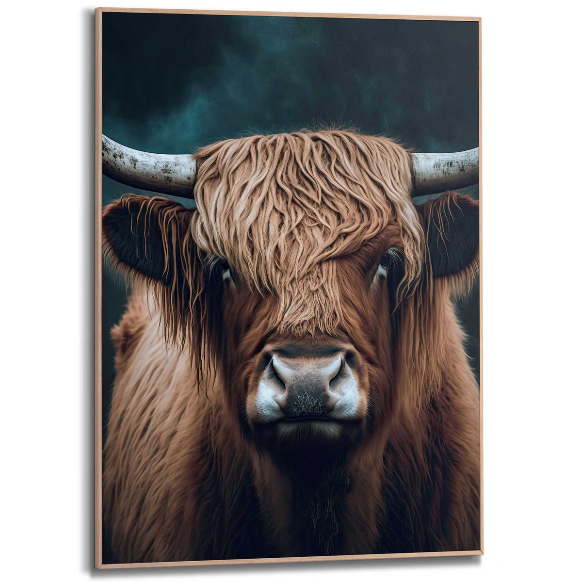 Framed Poster Highland Portrait 70x50