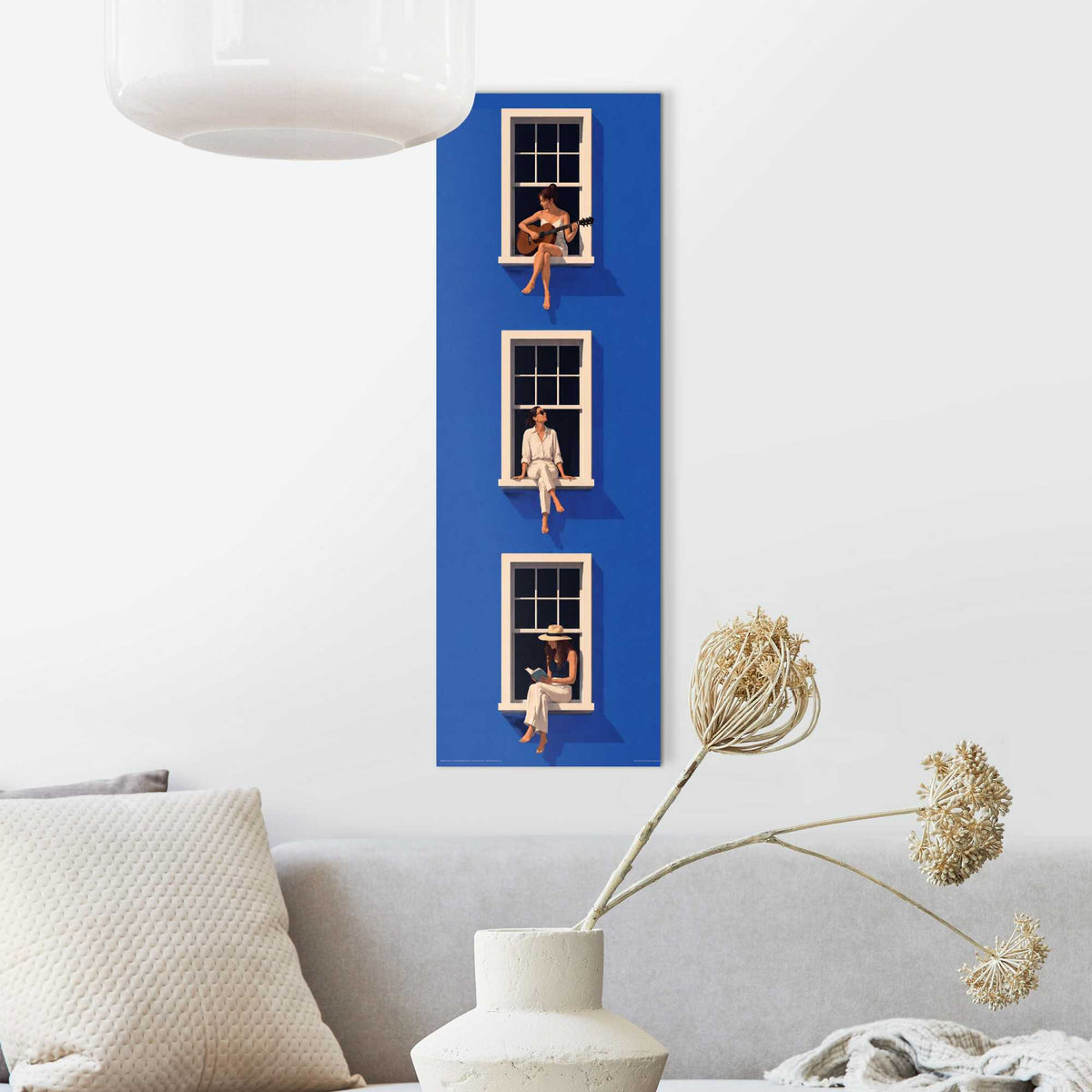Wall Art Panel Window Stories 90x30
