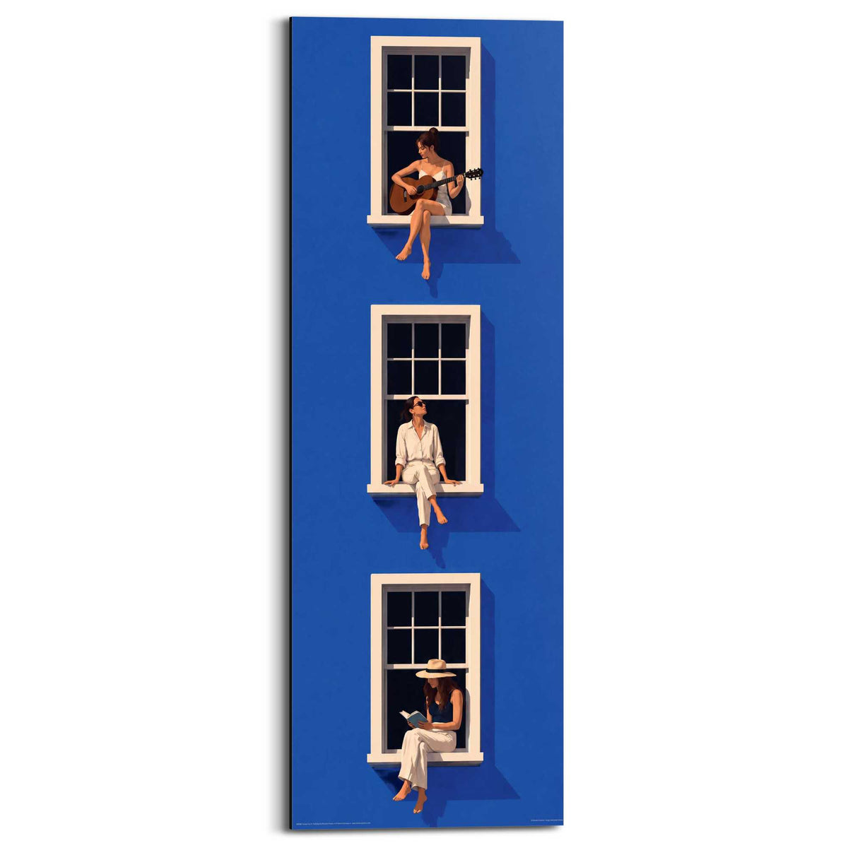 Wall Art Panel Window Stories 90x30