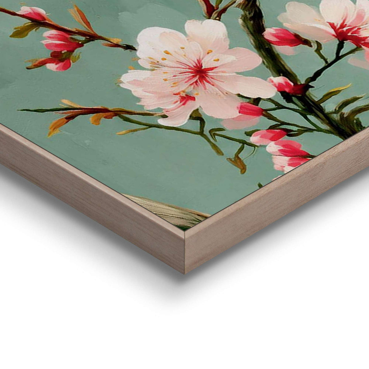 Framed Poster Spring Blossoms 70x50