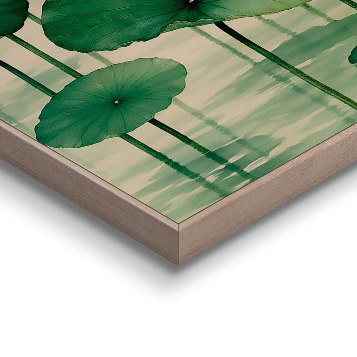 Framed Poster Lotus Garden 70x50