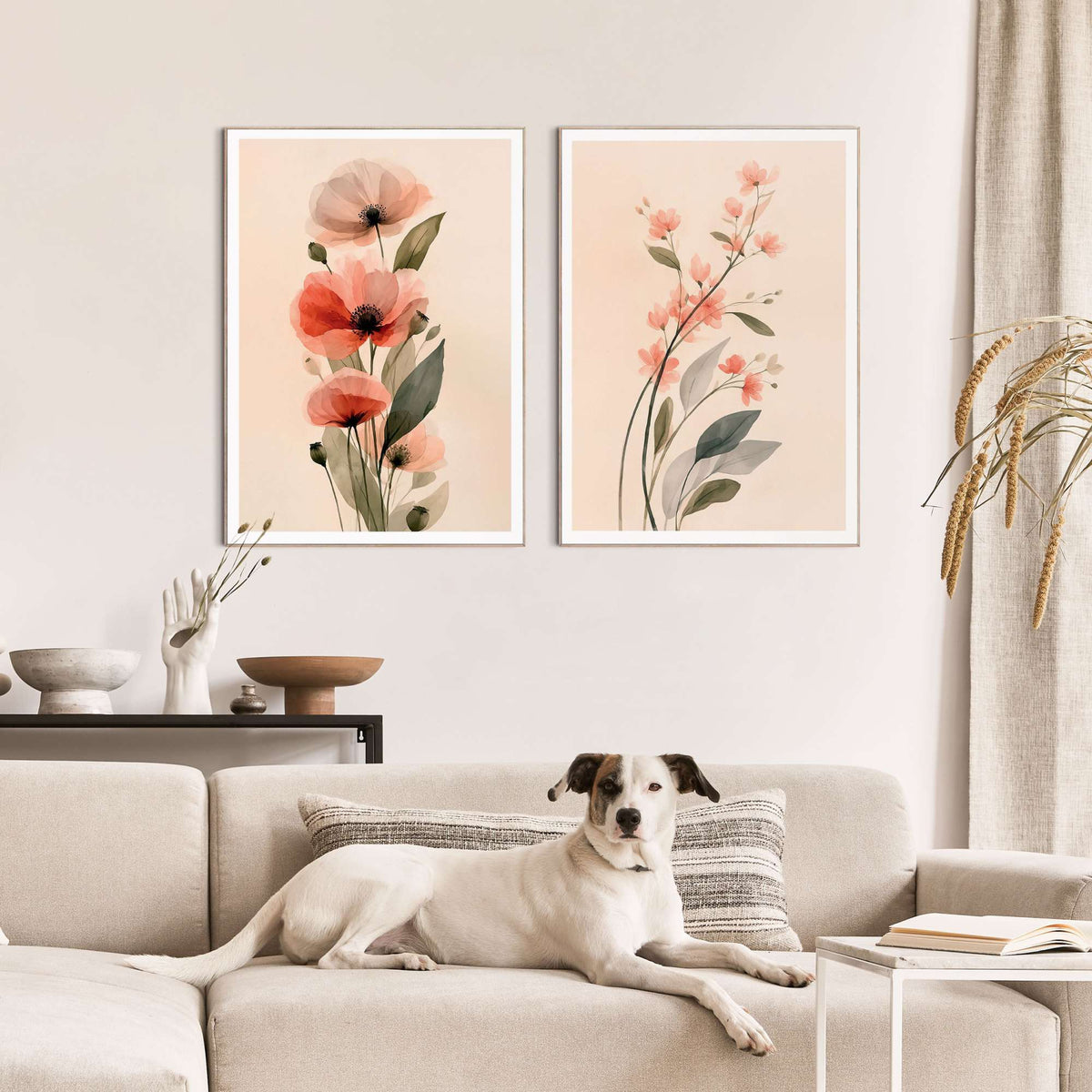 Framed Poster Spring Florals 70x50