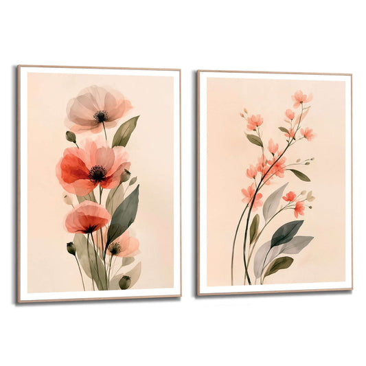 Framed Poster Spring Florals 70x50