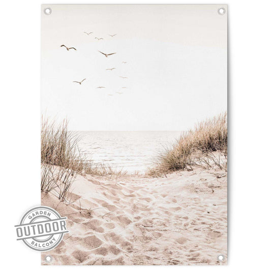Outdoor Art Sandy Path 70x50