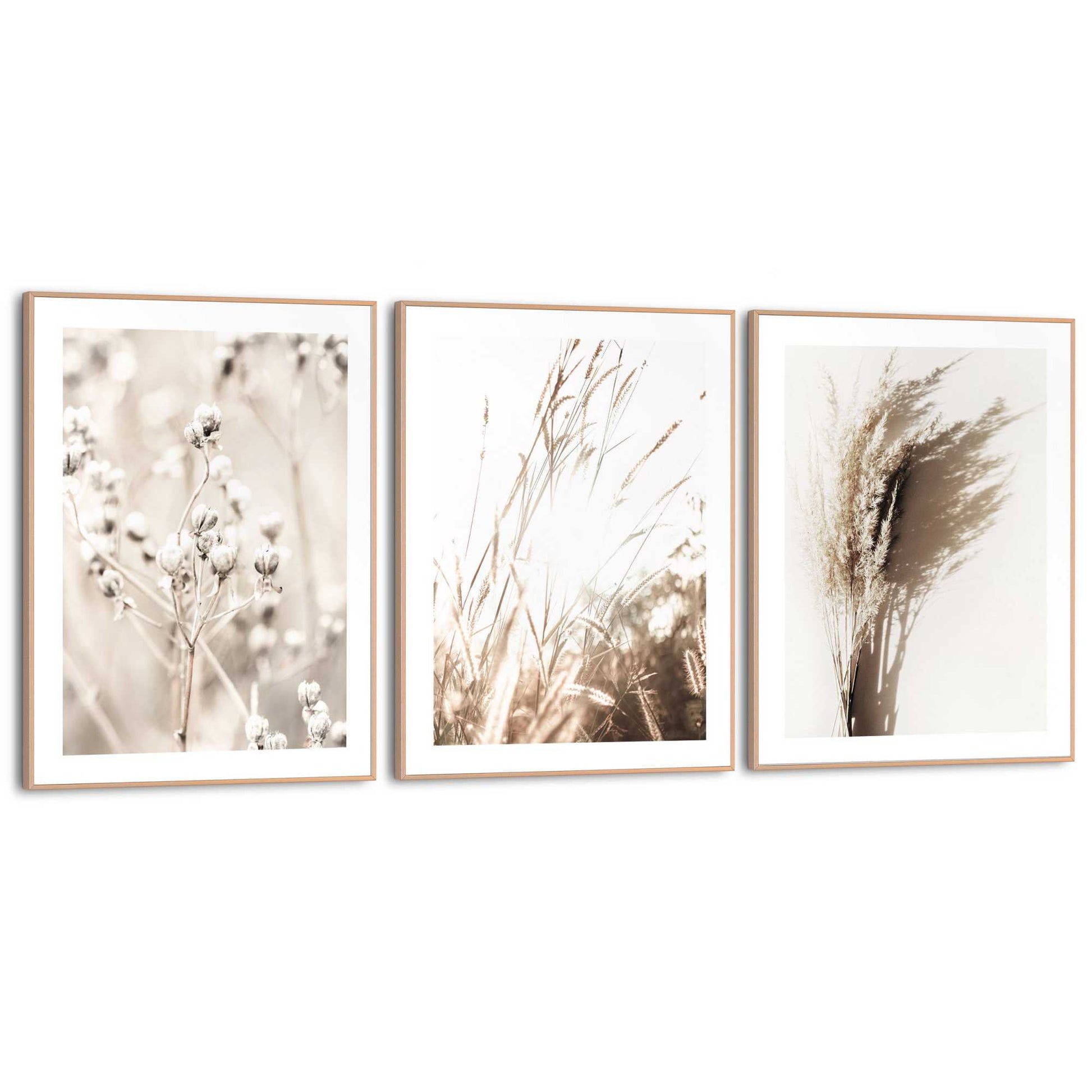 Framed in Wood Summer Nature 40x30