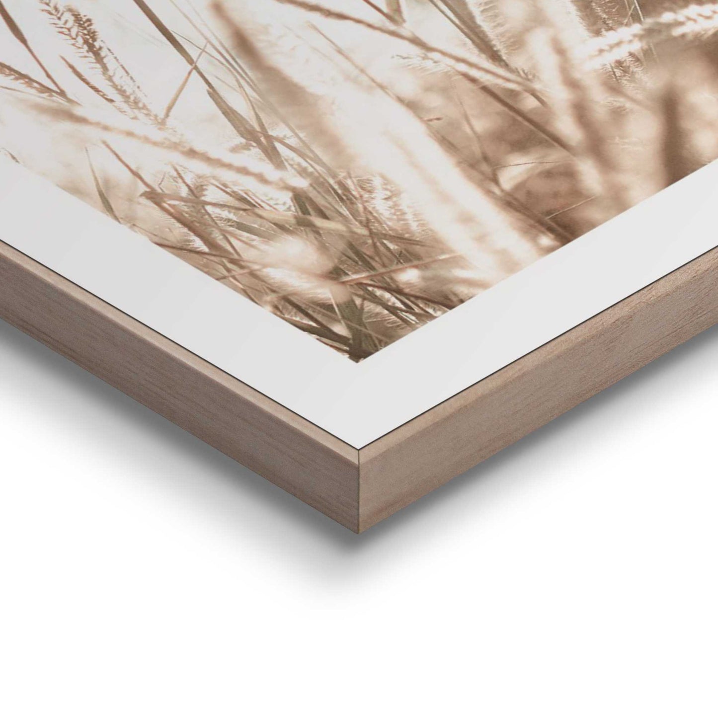 Framed in Wood Summer Nature 40x30