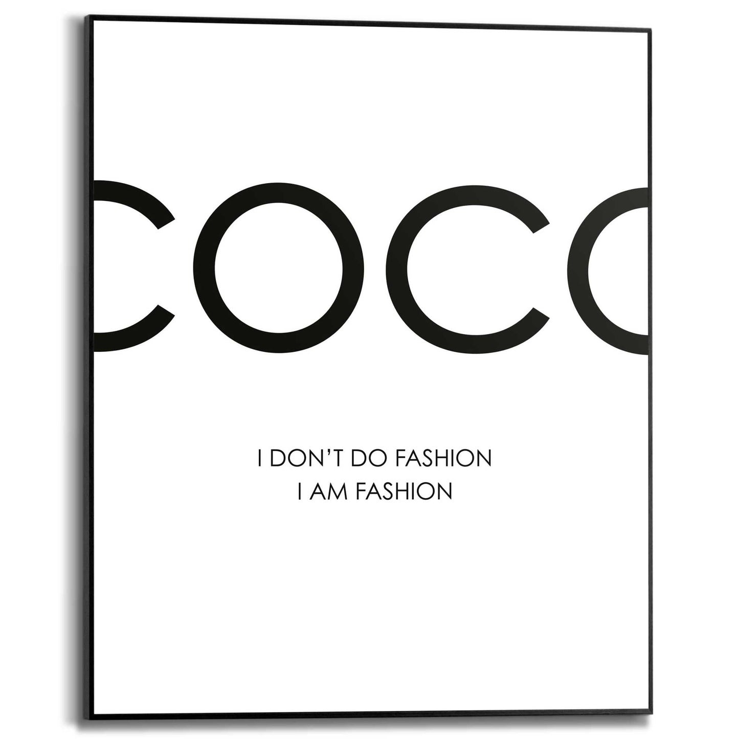 Framed Poster I Am 50x40