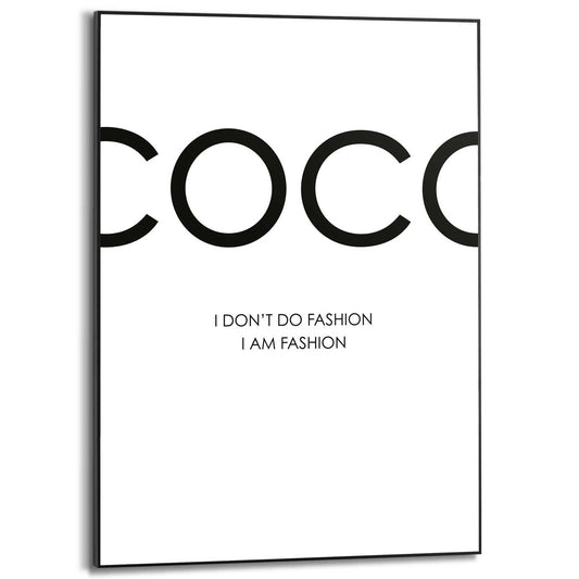 Framed Poster I Am 70x50