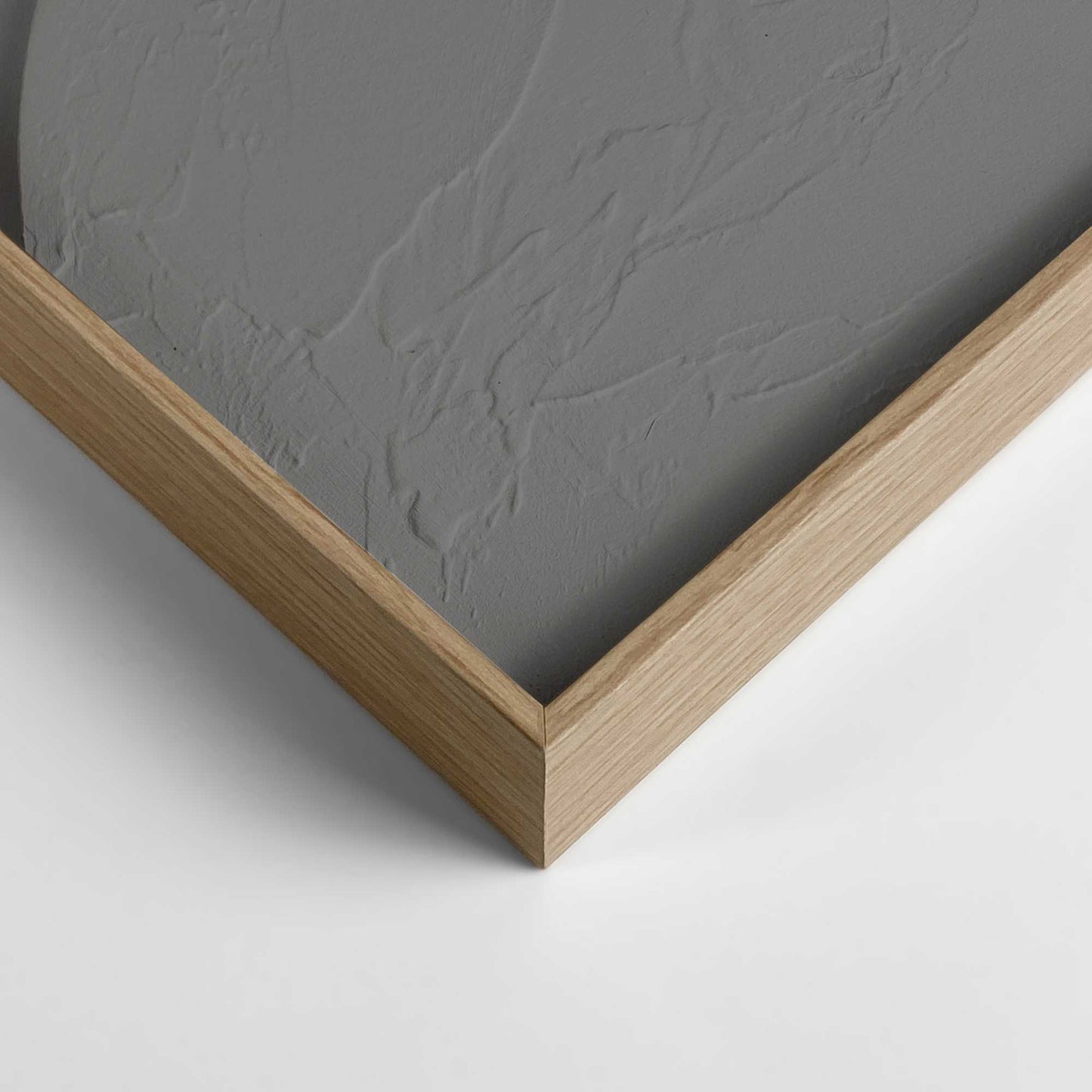 Handmade 3D Art Pebbles - warm grey 70x50