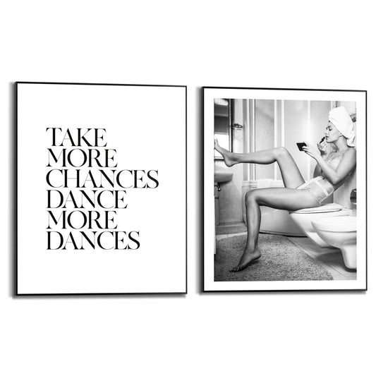 Framed in Black More Chances 50x40