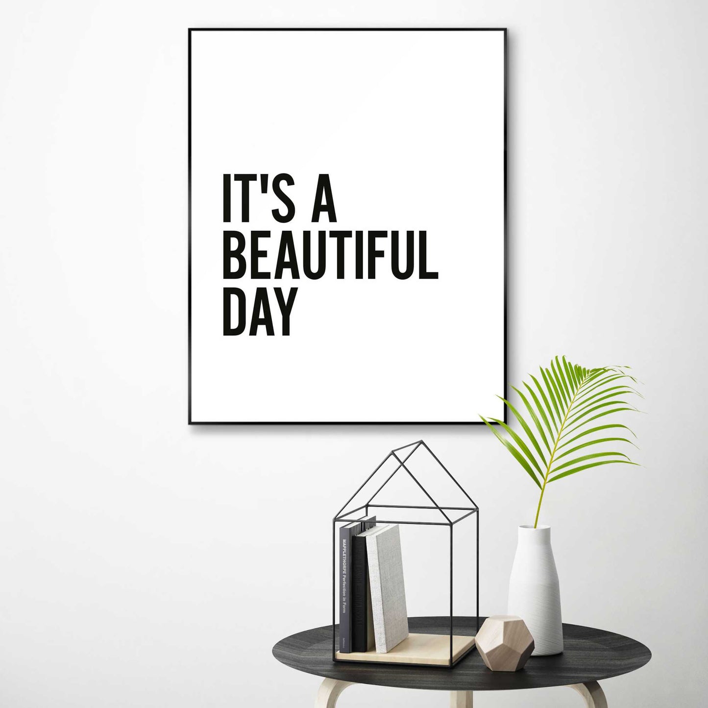 Framed in Black Beautiful Day 50x40