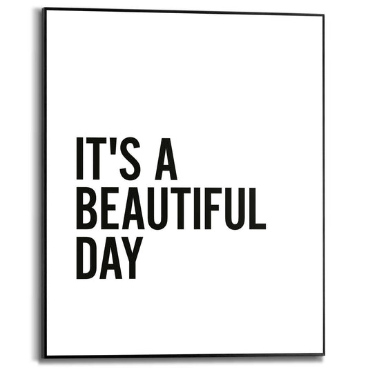 Framed in Black Beautiful Day 50x40