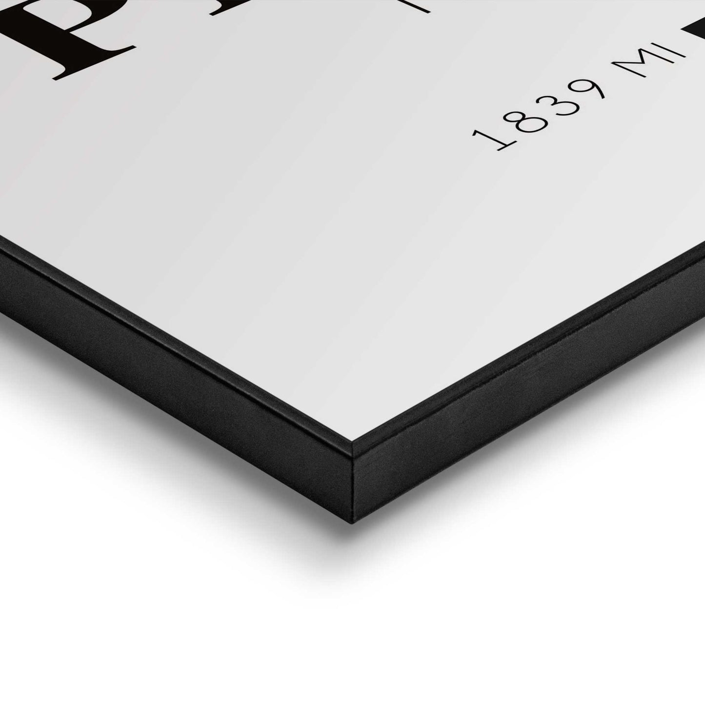 Framed Poster Paris Feelings 40x30