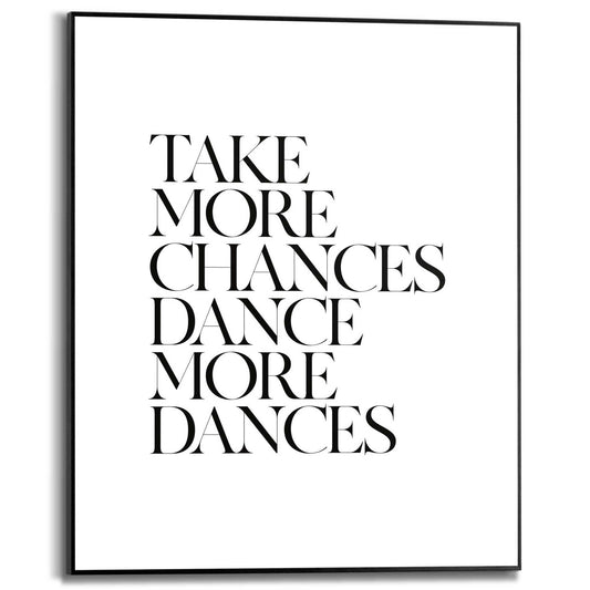 Framed in Black More Chances 50x40