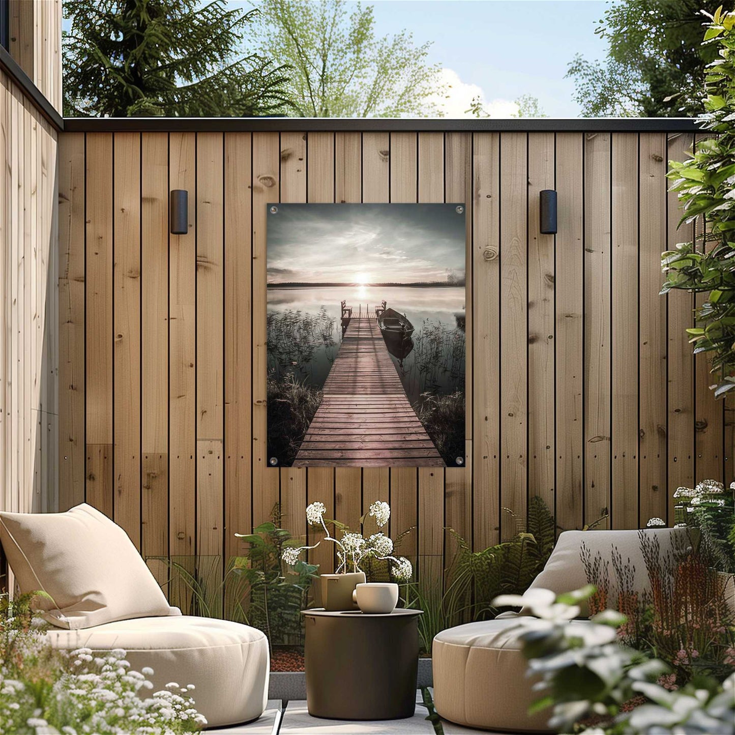 Outdoor Art Jetty Lake 70x50