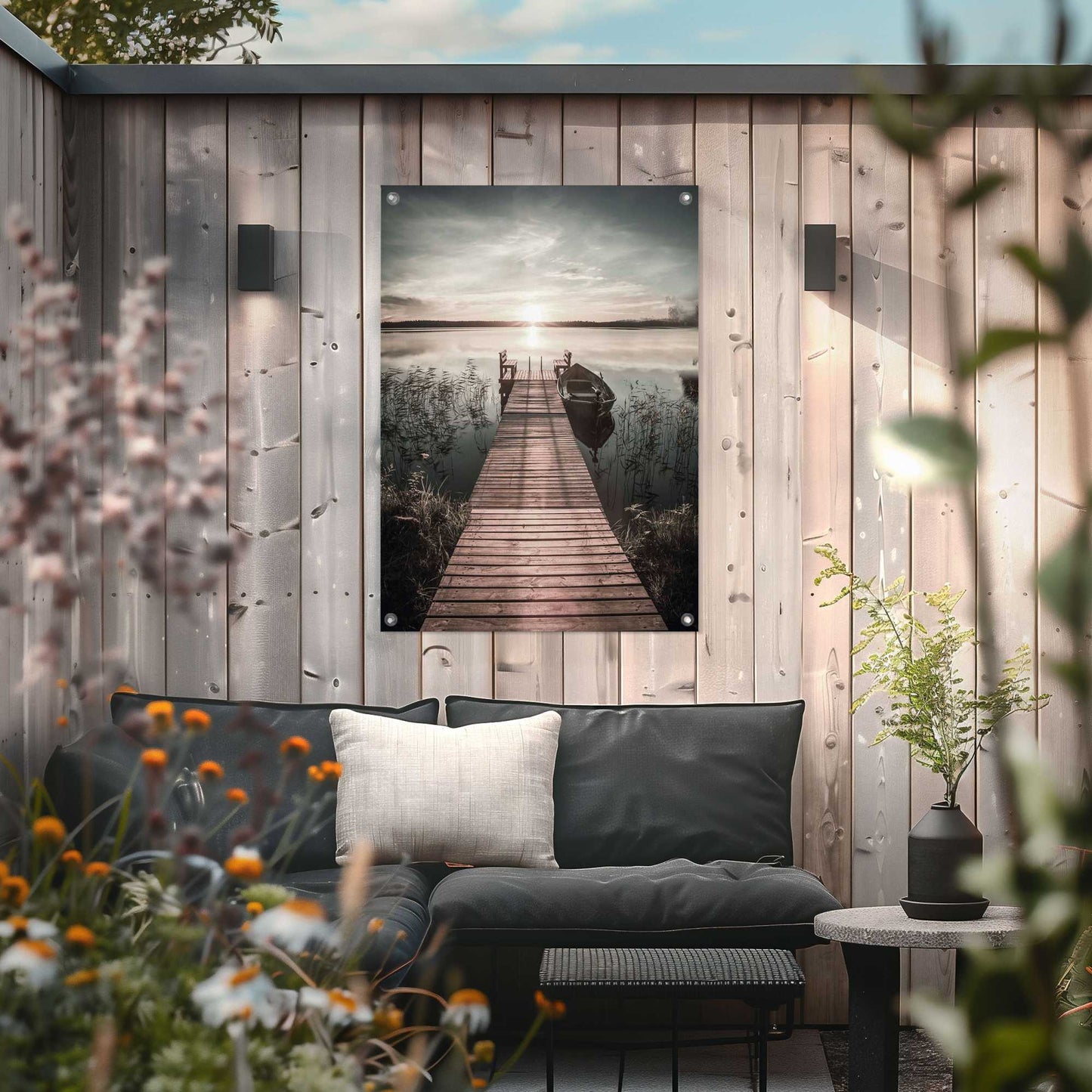 Outdoor Art Jetty Lake 70x50