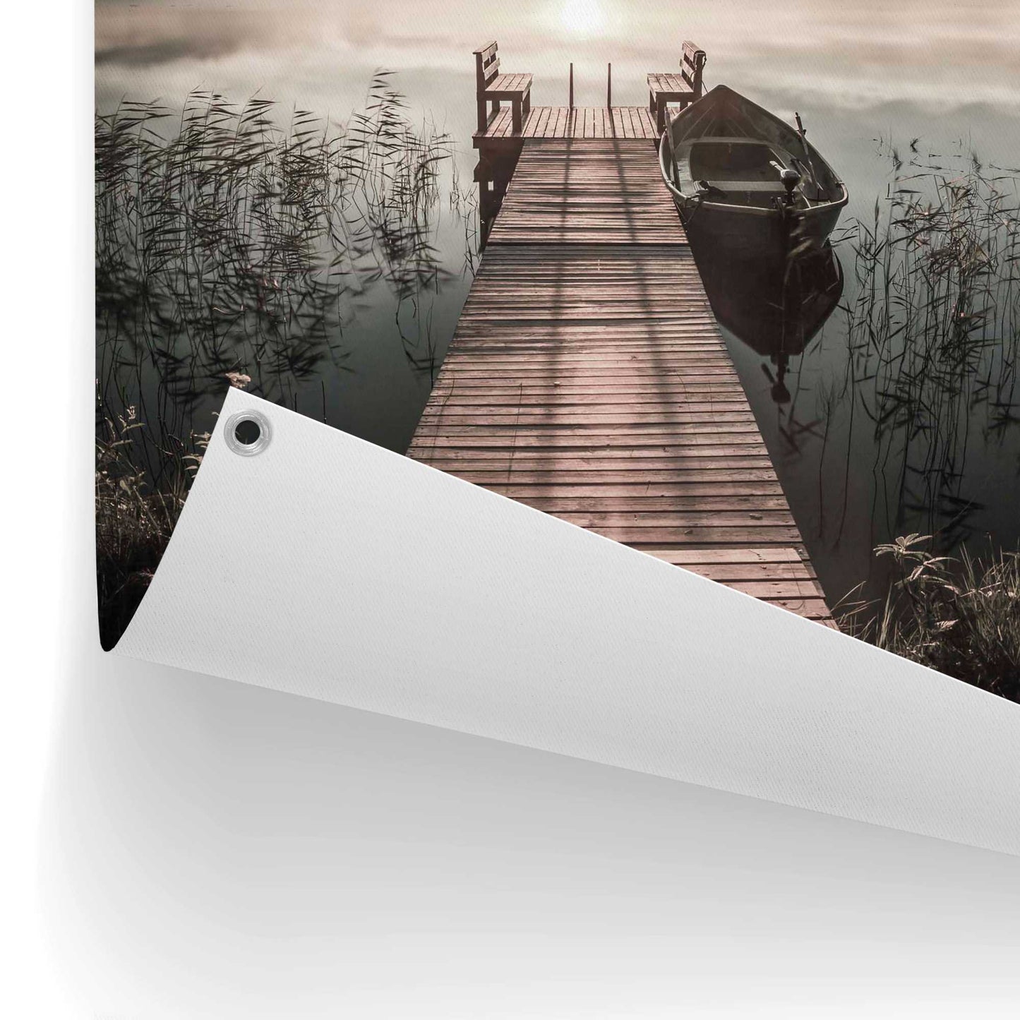 Outdoor Art Jetty Lake 70x50