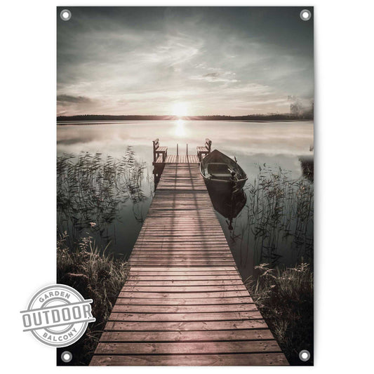 Outdoor Art Jetty Lake 70x50