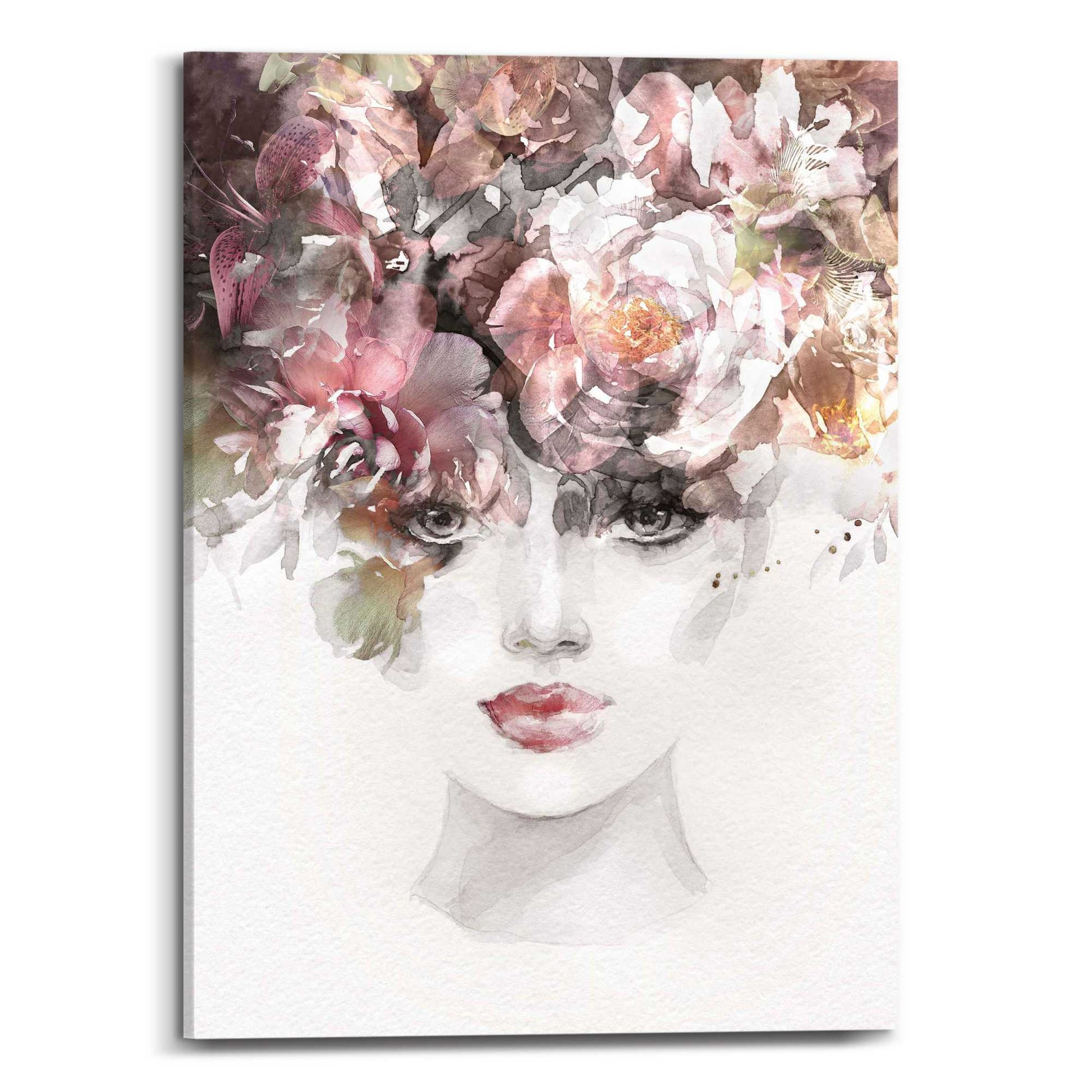 Canvas Water Painted Face 70x50