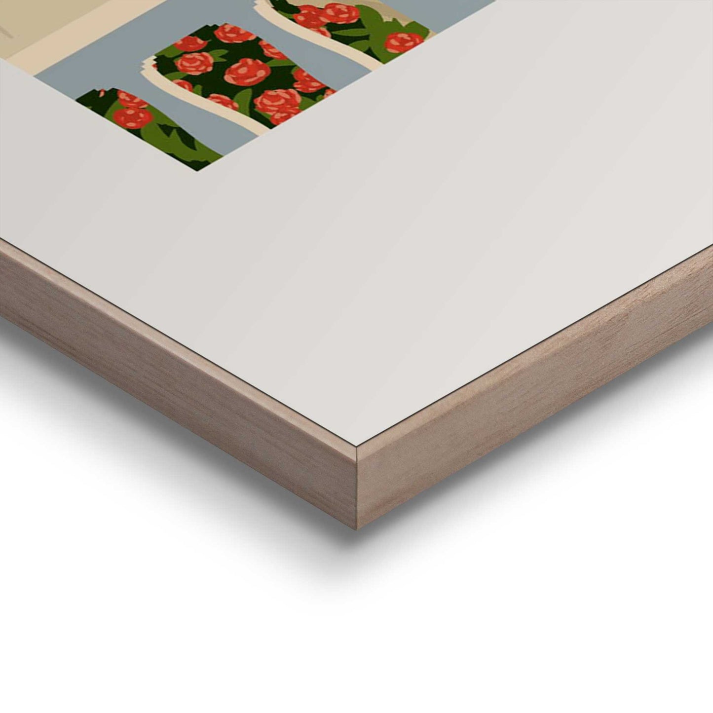 Framed in Wood Nice 70x50