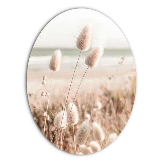 Painting Grasses on Beach 80x60