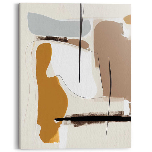 Canvas Abstracto Natural Colours I 80x60
