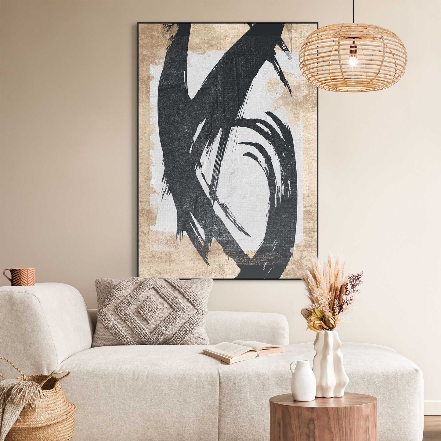 Canvas walldecoration Japanese Style 100x70