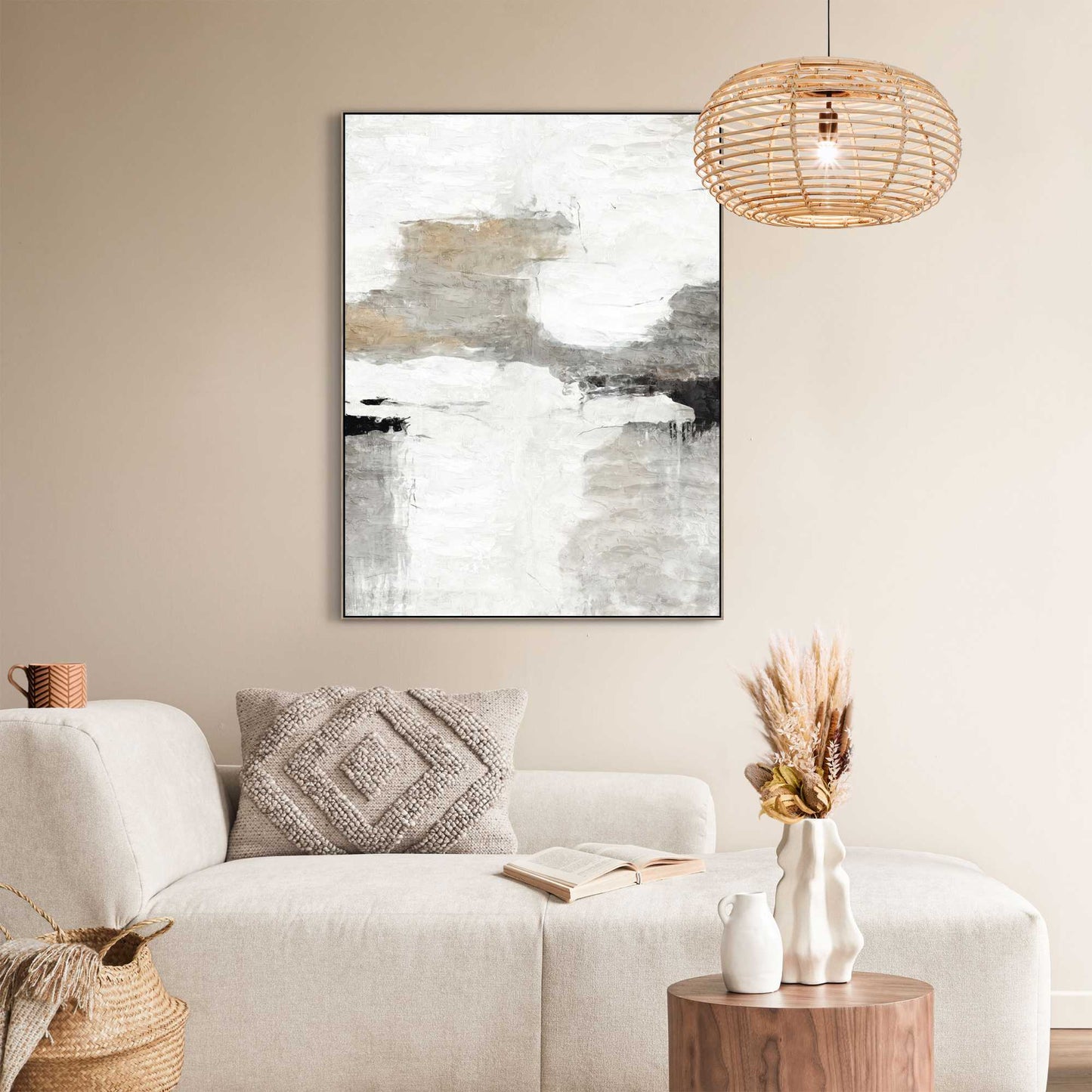 Canvas walldecoration River Deep 80x60