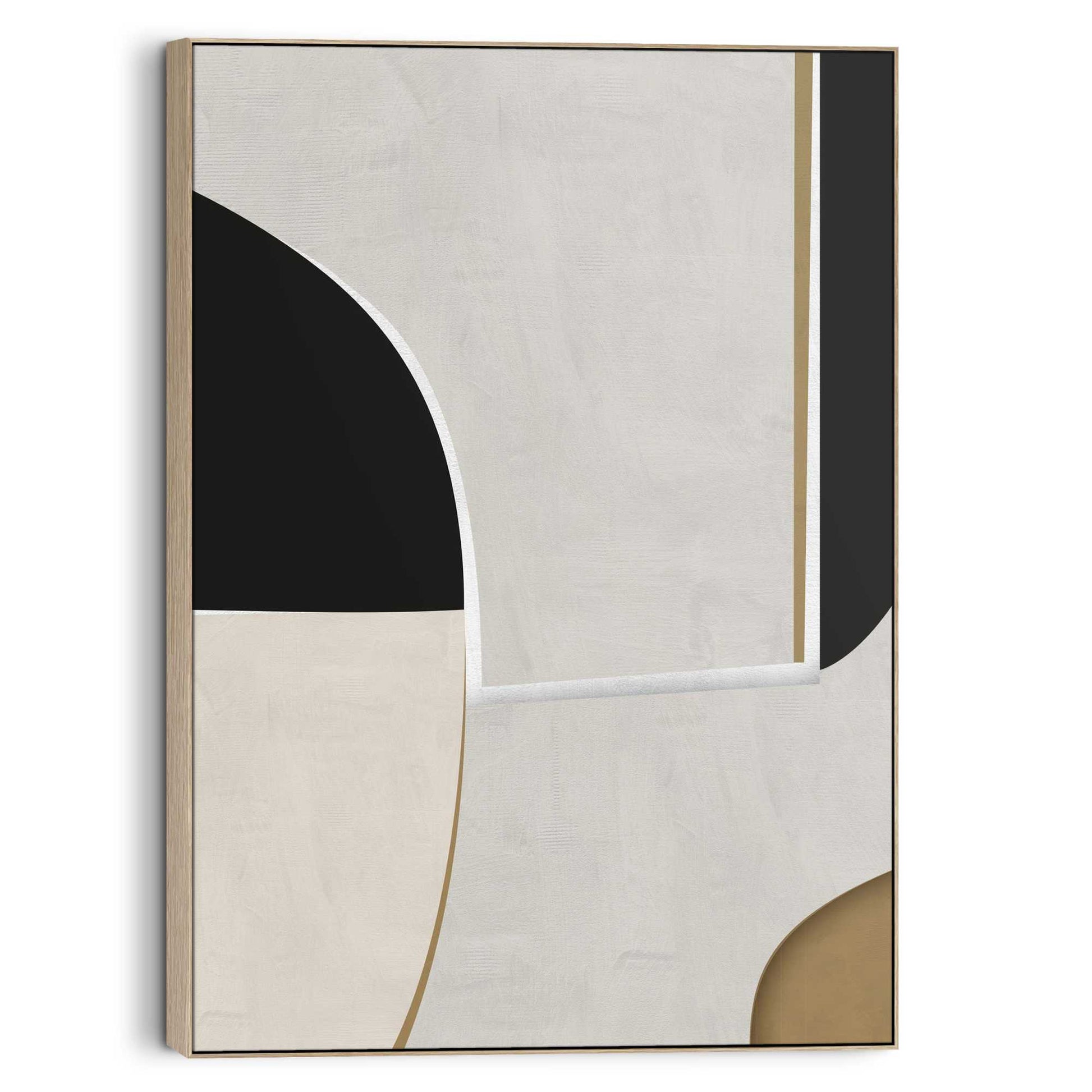 Canvas Stencil Abstract 100x70
