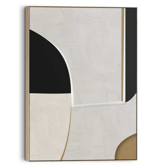 Canvas Stencil Abstract 100x70