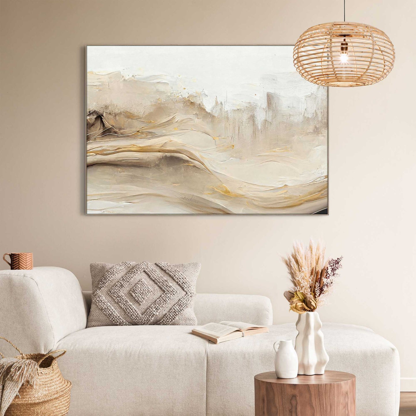 Canvas Earth Layers 70x100