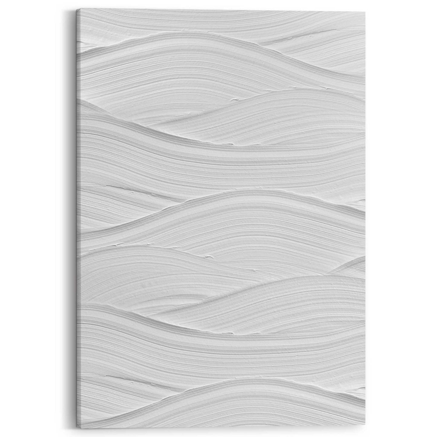 Canvas White Waves 100x70