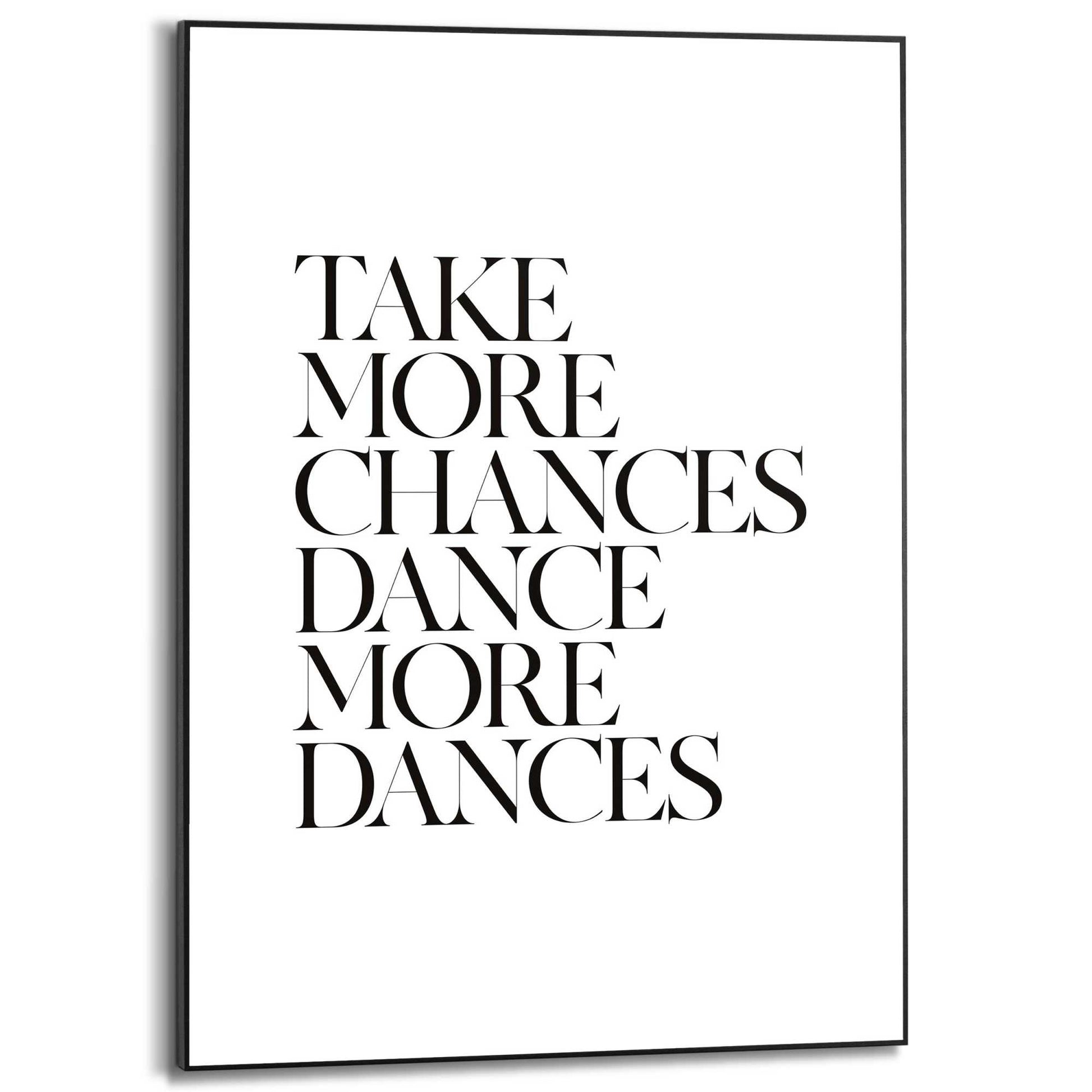 Framed in Black More Chances 70x50