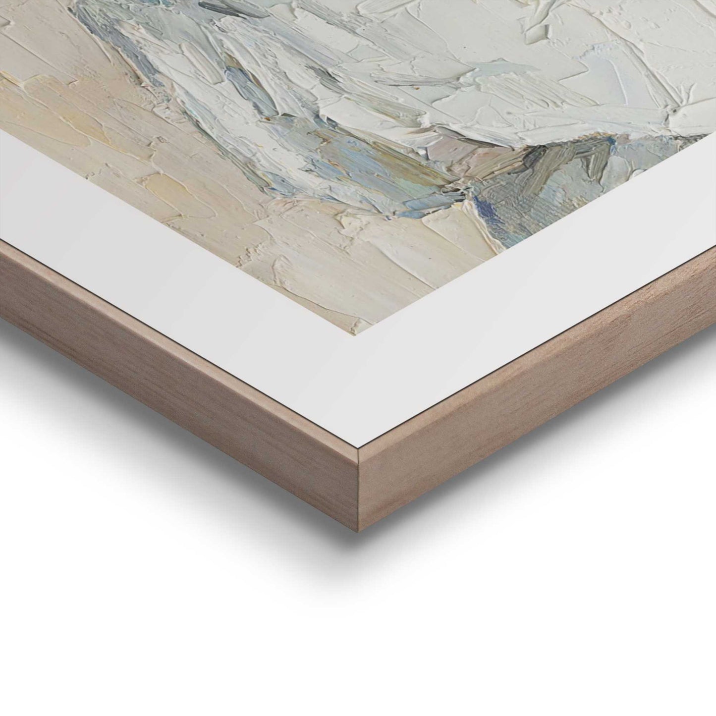 Framed in Wood Breeze 50x40