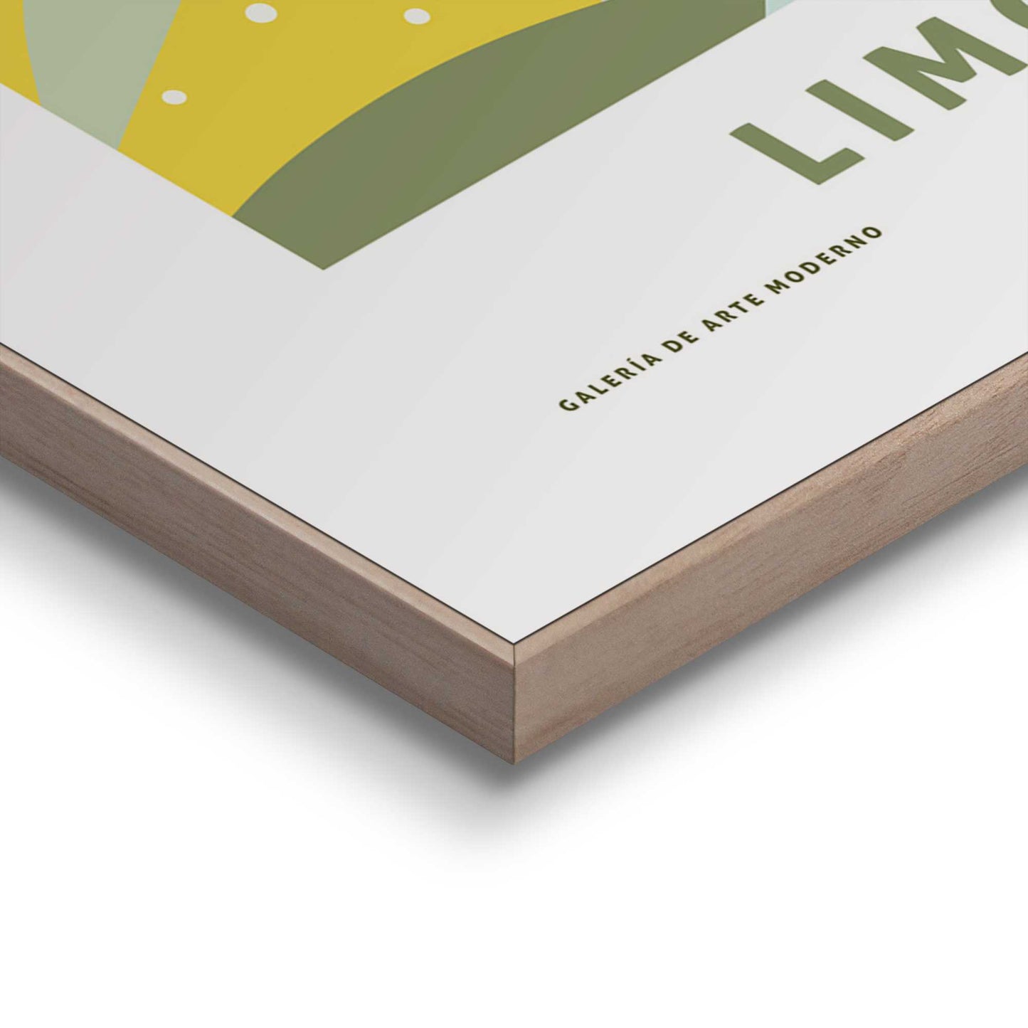 Framed in Wood Limonchello 70x50
