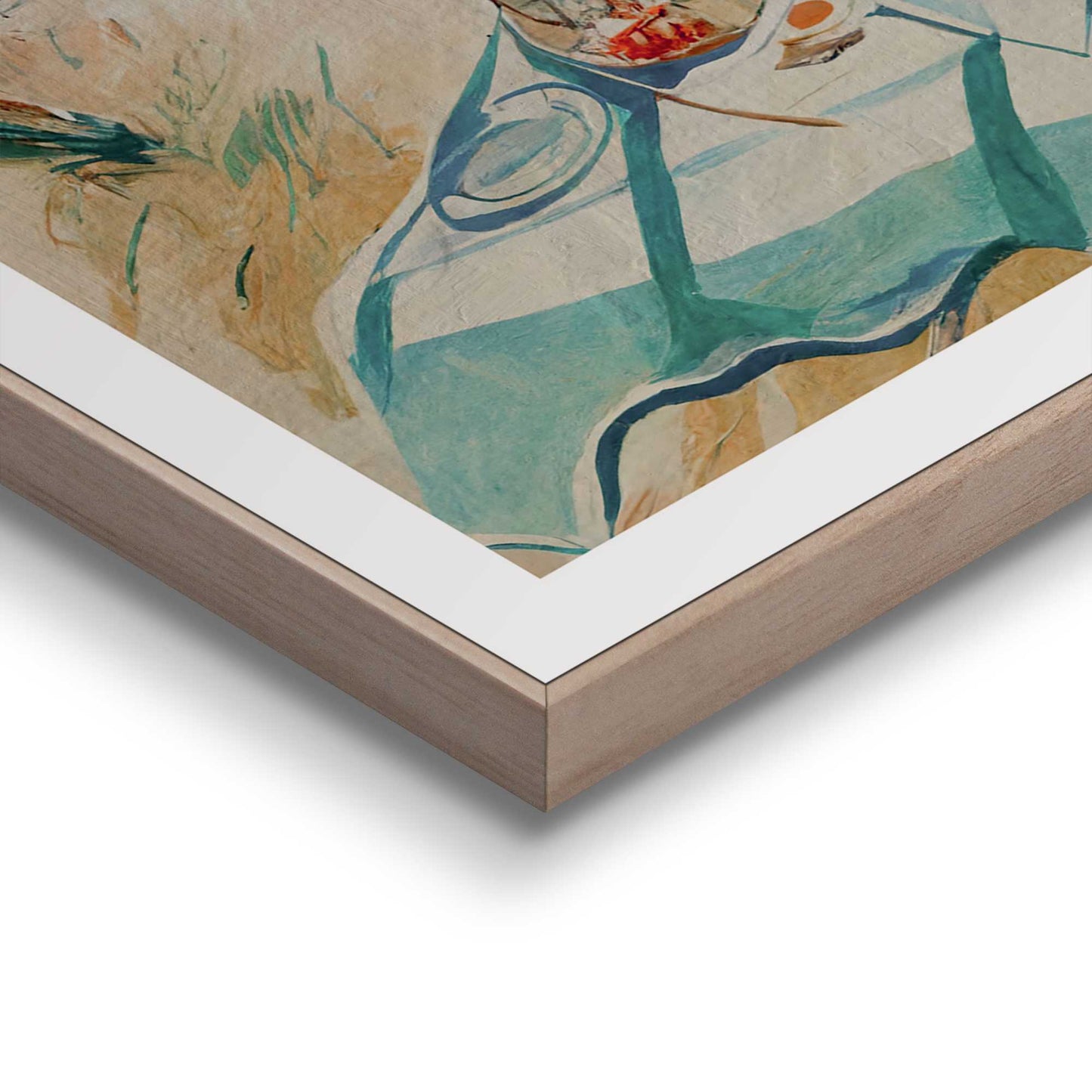 Framed in Wood Summer Picknick 50x40