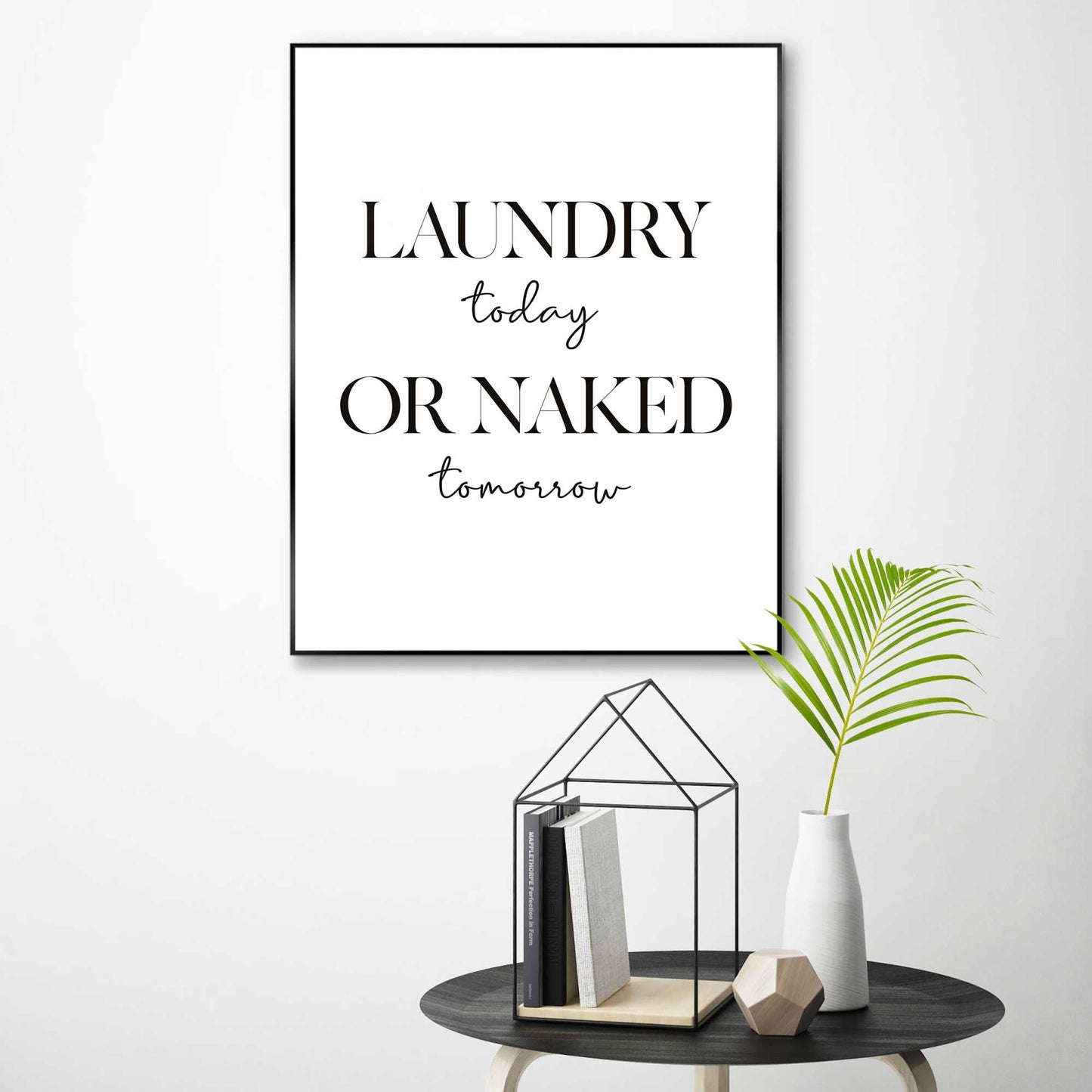 Framed in Black Laundry 50x40