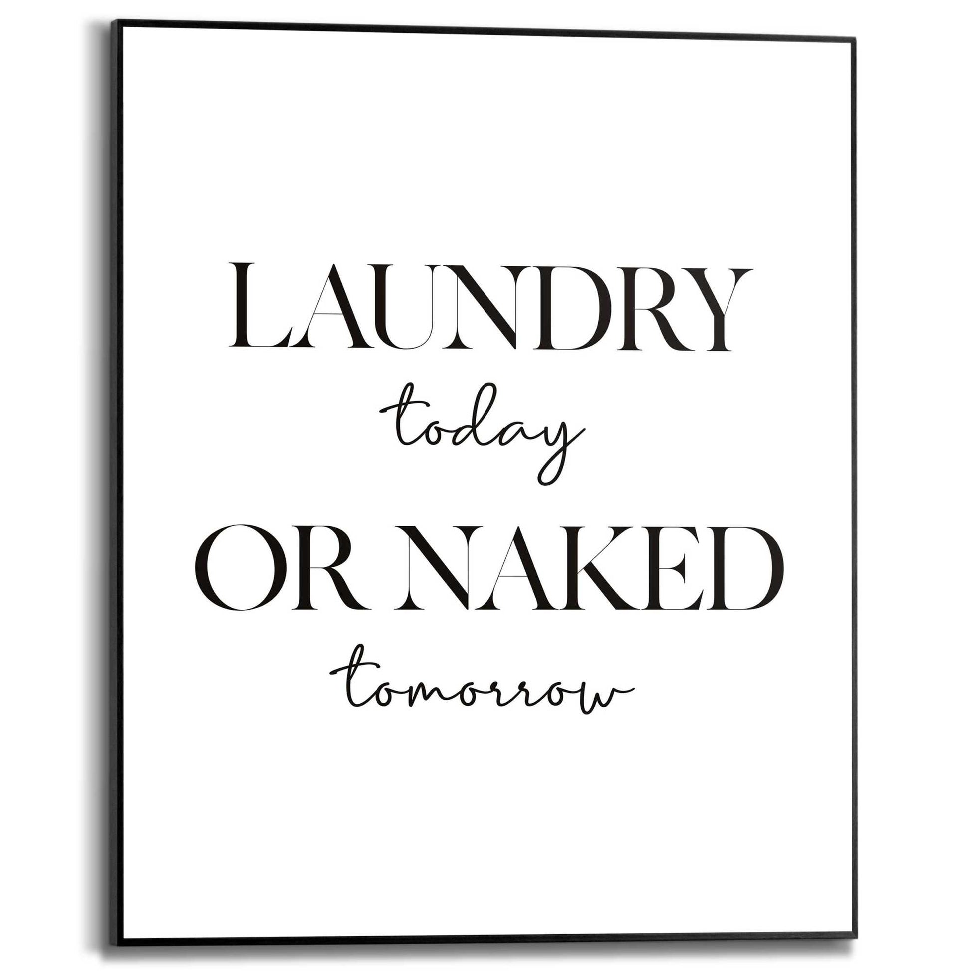 Framed in Black Laundry 50x40