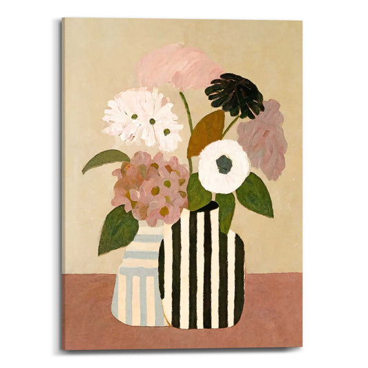 Canvas Autumn Flowers 70x50