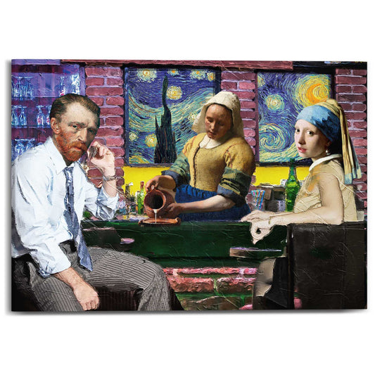 Canvas Classic Pub 50x70