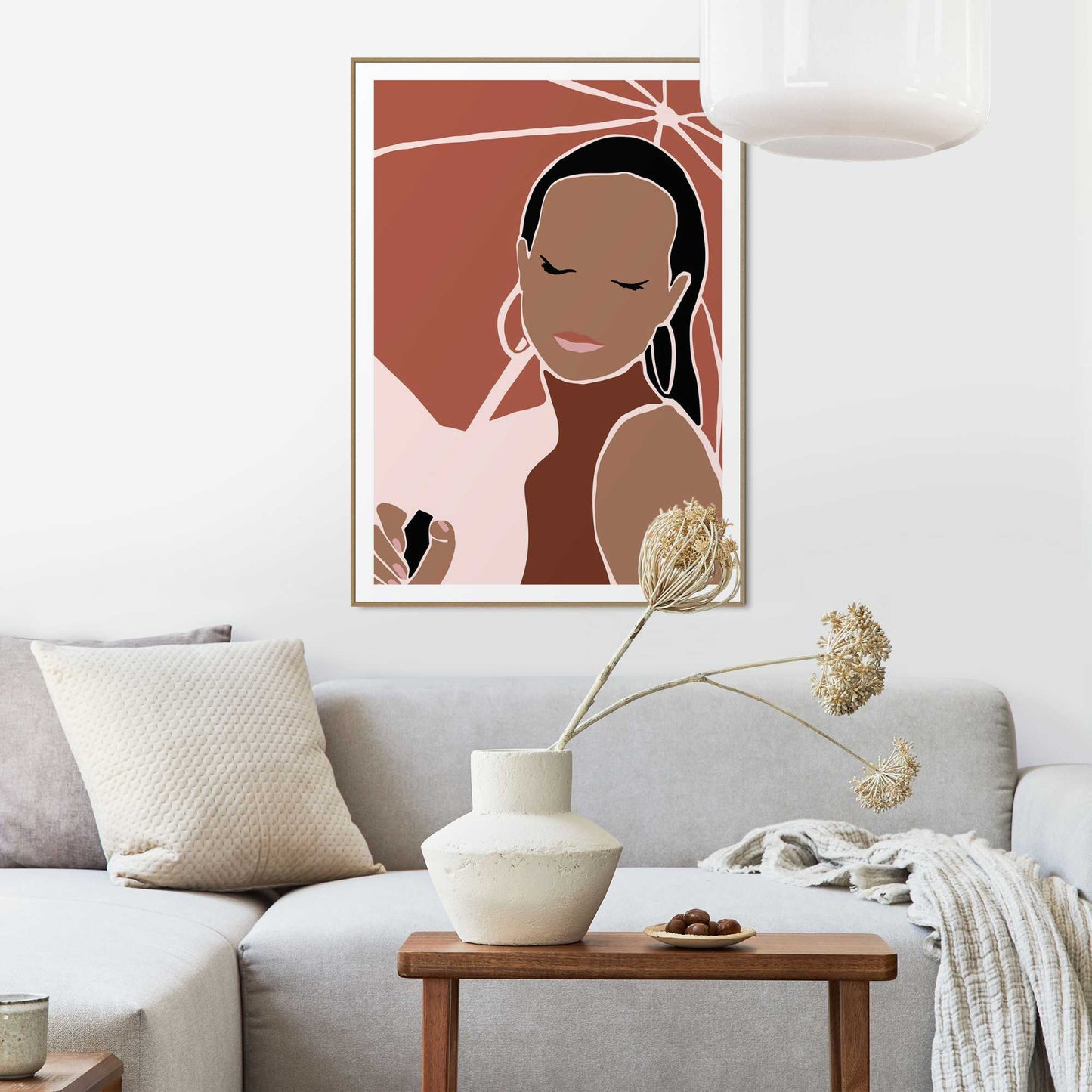 Framed in Wood Sweet Taboo 70x50
