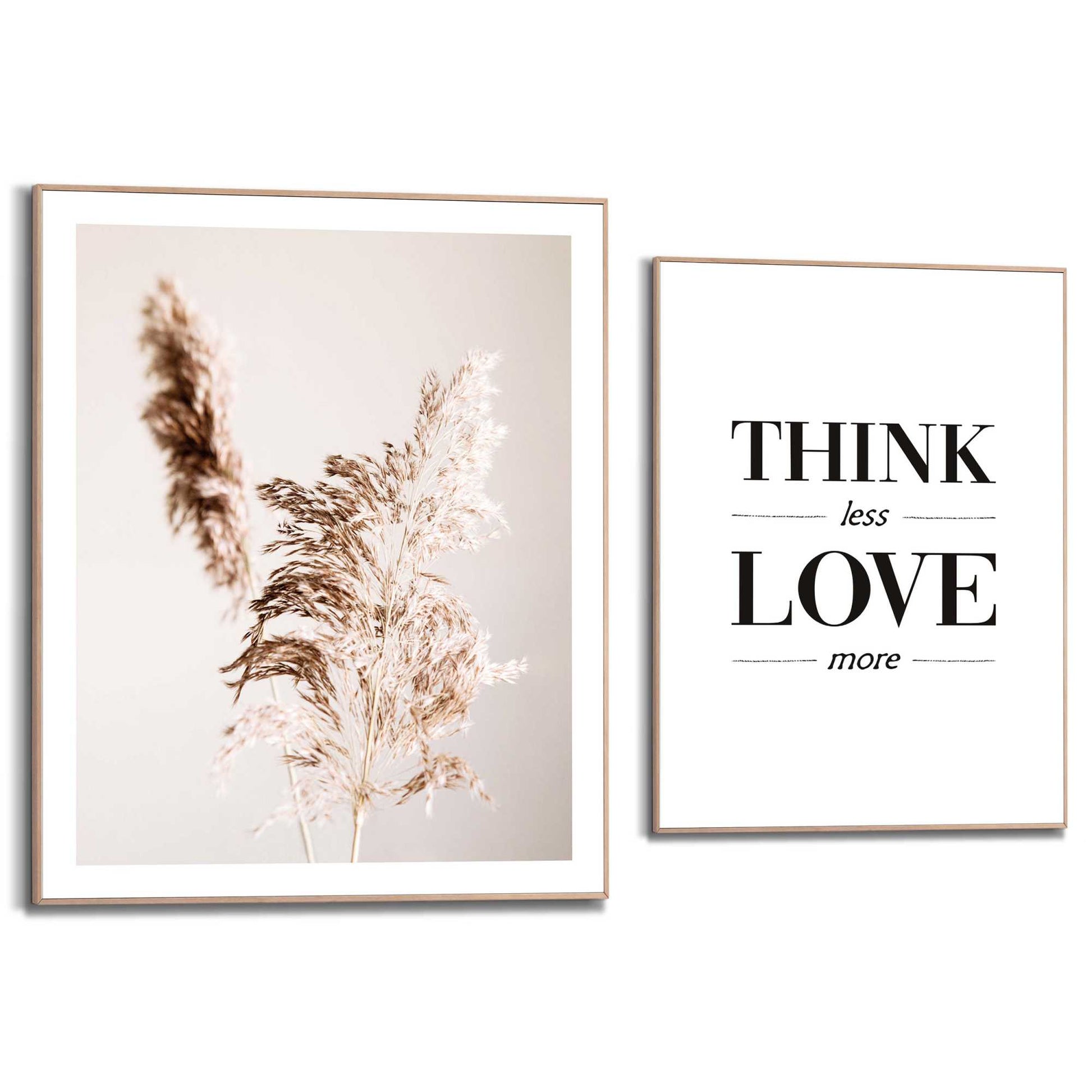 Framed in Black Love Botanics 50x40