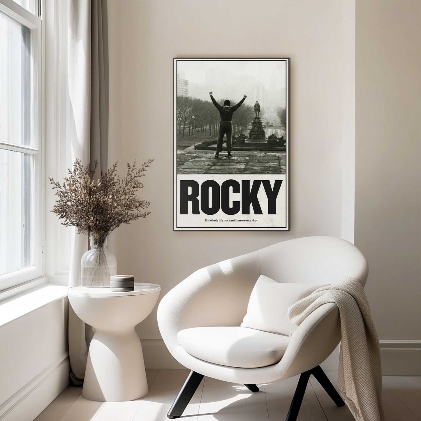 Framed Picture Rocky - Rocky Balboa 90x60