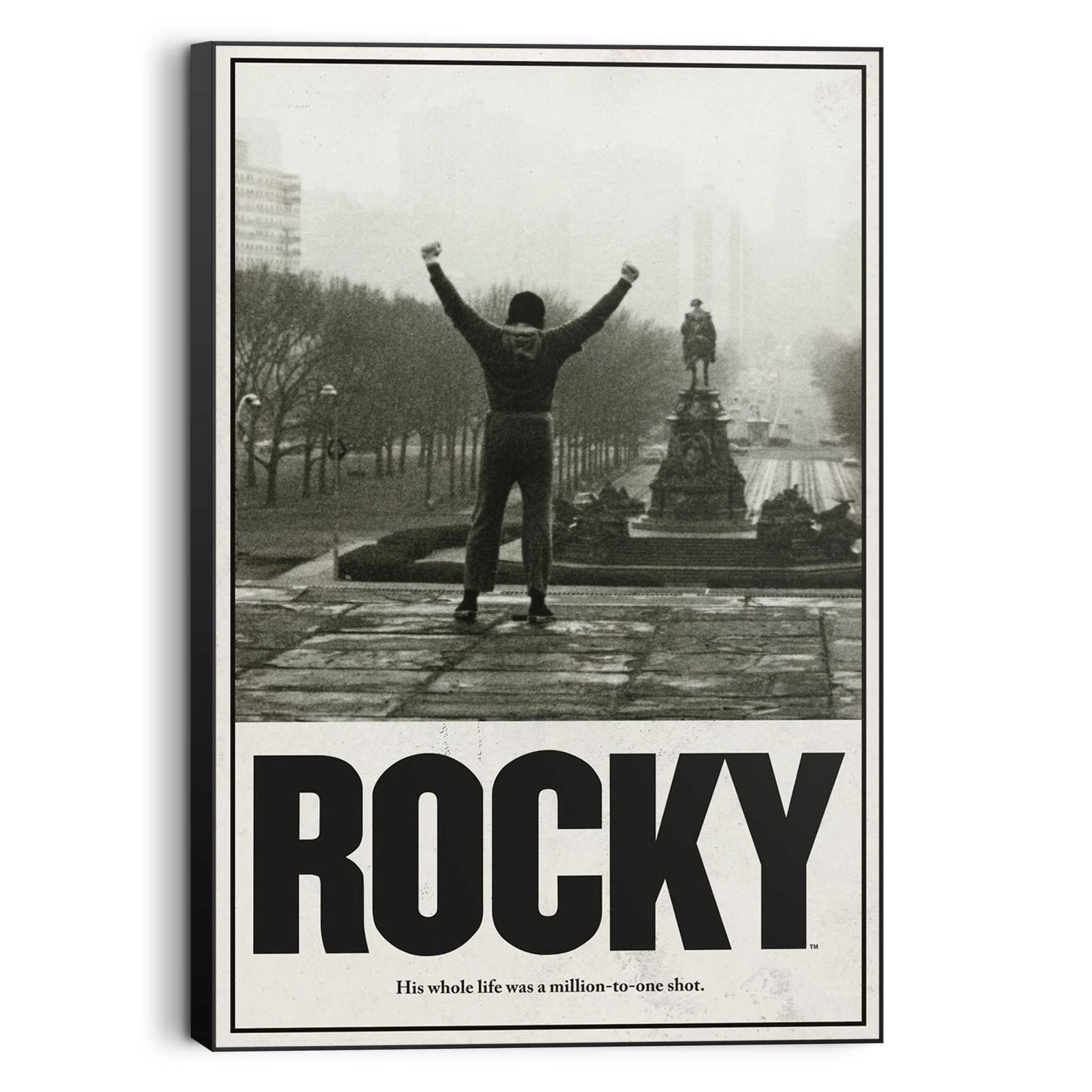 Framed Picture Rocky - Rocky Balboa 90x60